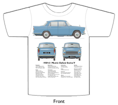 Morris Oxford Series V 1959-61 T-shirt Front